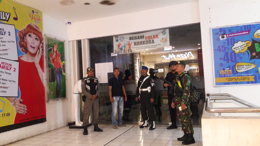 Ciptakan Kamtibmas Bulan Ramadhan, Kodim 0803/Madiun Laksanakan Patroli Gabungan