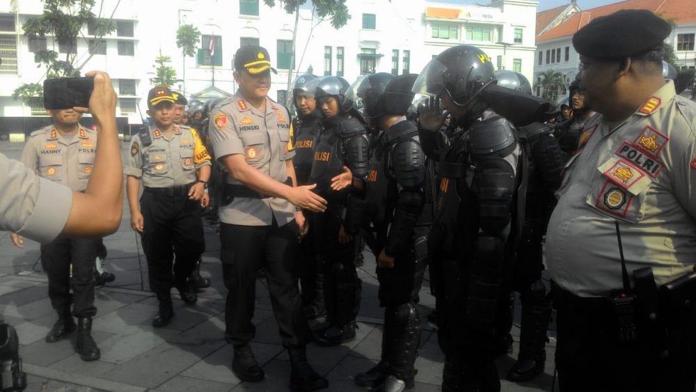 Polres Metro Jakarta Barat Siagakan 529 Pasukan Amankan Aksi 22 Mei