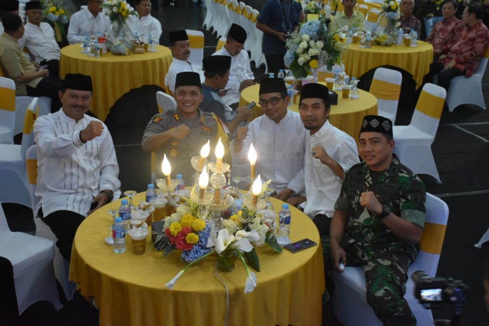 Pererat Silaturahmi, Dandim 0803Madiun Hadiri Buka Puasa Bersama Di Polres Madiun Kota