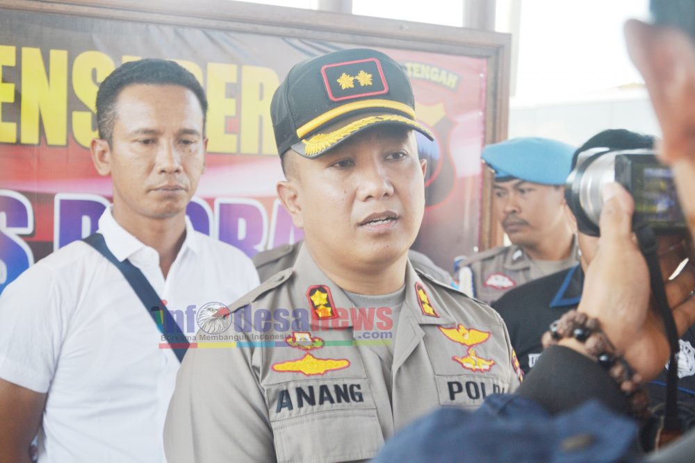 1.020  Botol Miras Berbagai Merk Di Musnahkan Polres Blora