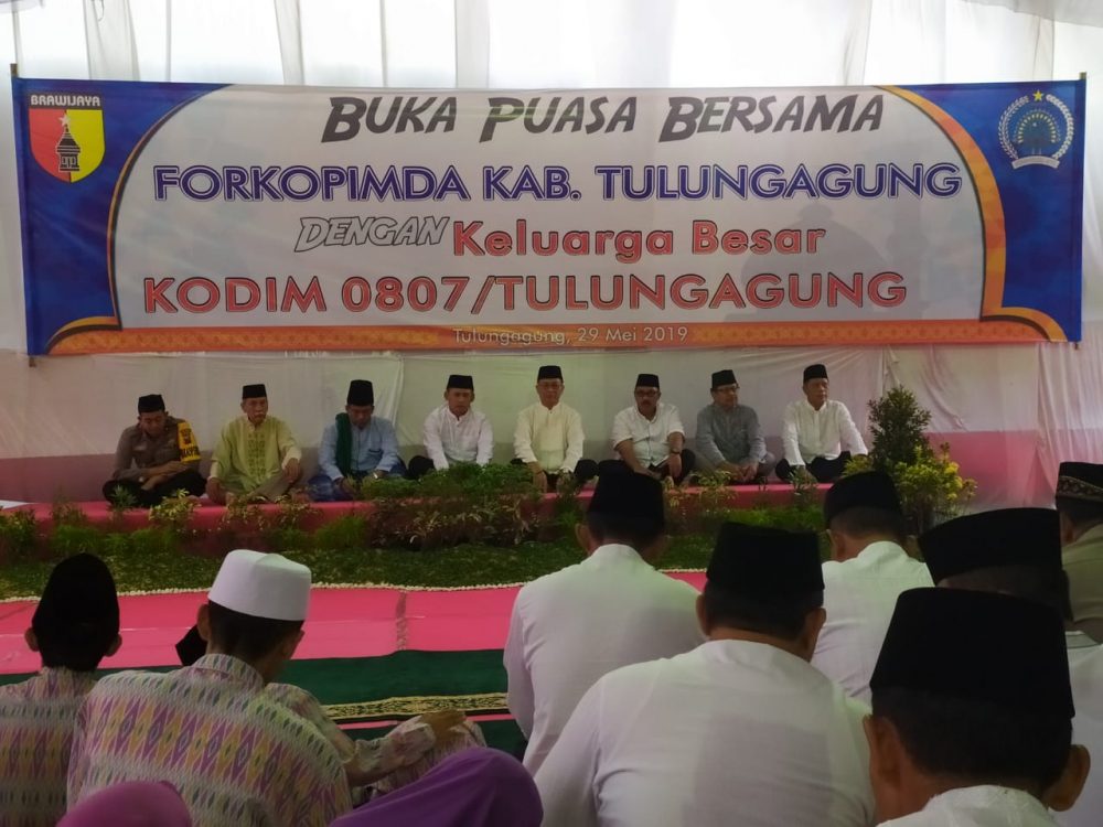 Pererat Silaturahmi di Bulan Nan Suci, Kodim Tulungagung Gelar Buka Bersama