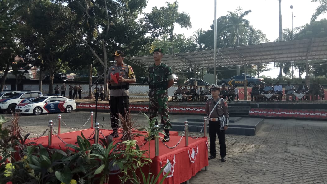 Polers Lampung Selatan Gelar Apel Konsolidasi