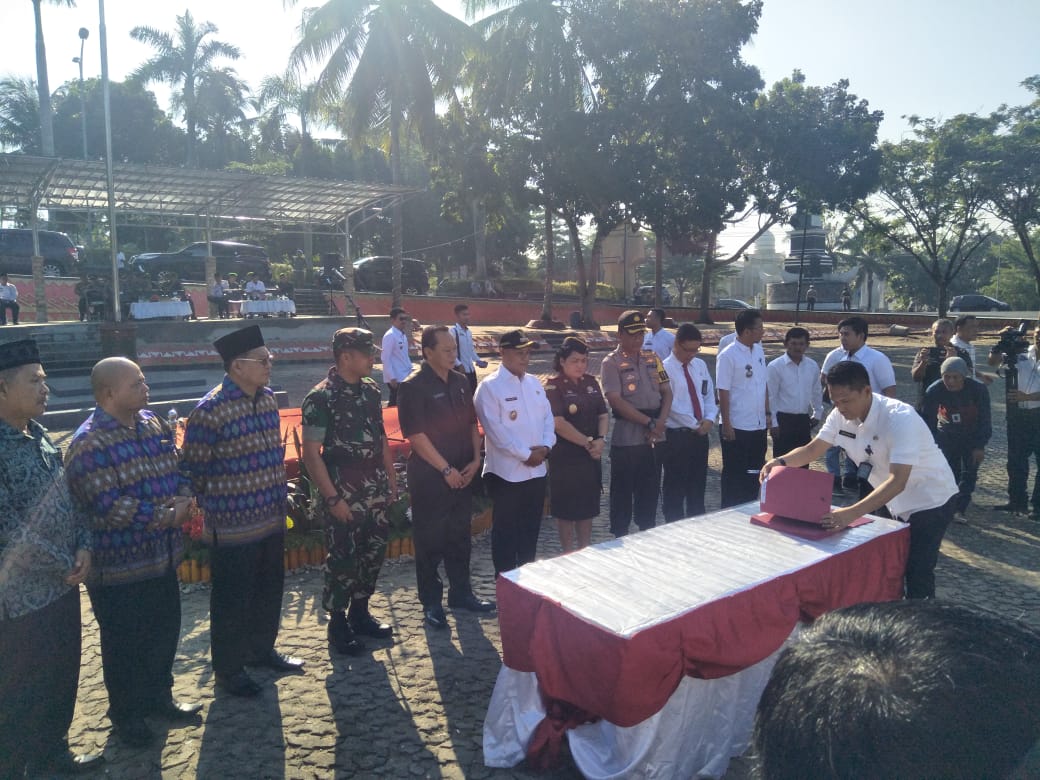 Kapolres Himbau Para Calon Kades Jangan Sampai Melanggar Hukum