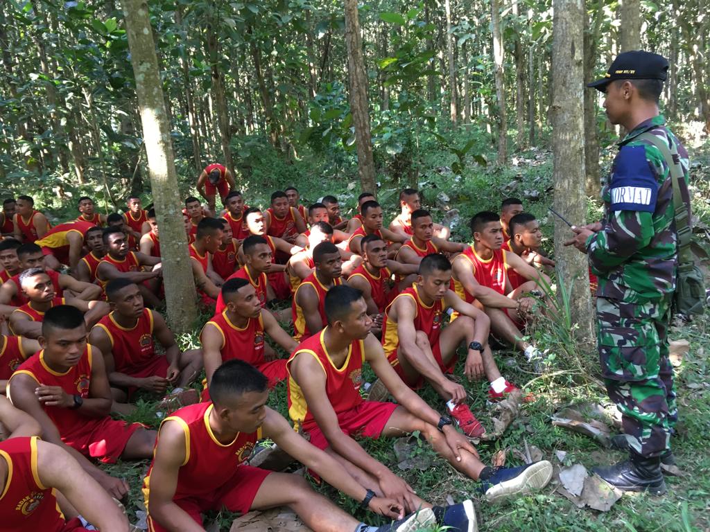 Uji Siap Jasmani Militer Tingkat Regu TA. 2019 Yonif 511/DY Di Awasi Tim Disjasad