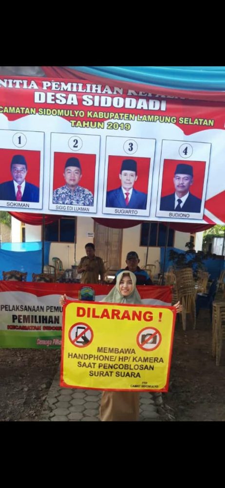 Pemilih Dilarang Bawa Hendphone Ke Dalam Bilik Suara