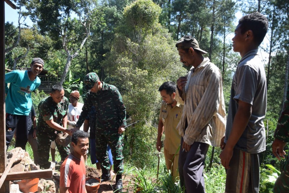 Dandim Trenggalek Gelar Pra TMMD Ke-105 di Wilayah Kecamatan Bendungan