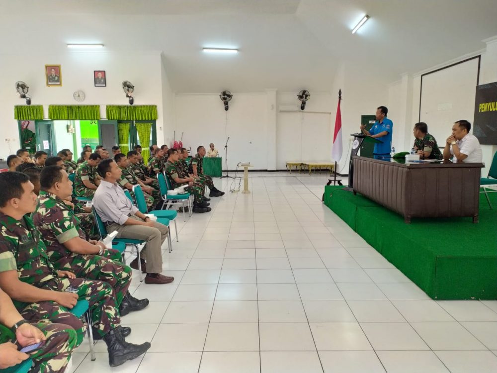 Peringati HANI, Kodim Tulungagung Ikuti Sosialisasi Tentang Narkoba dan Jalani Test Urine