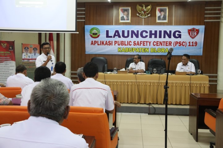 Launching Tanggap 119, Bupati : Sebarluaskan Ke Masyarakat