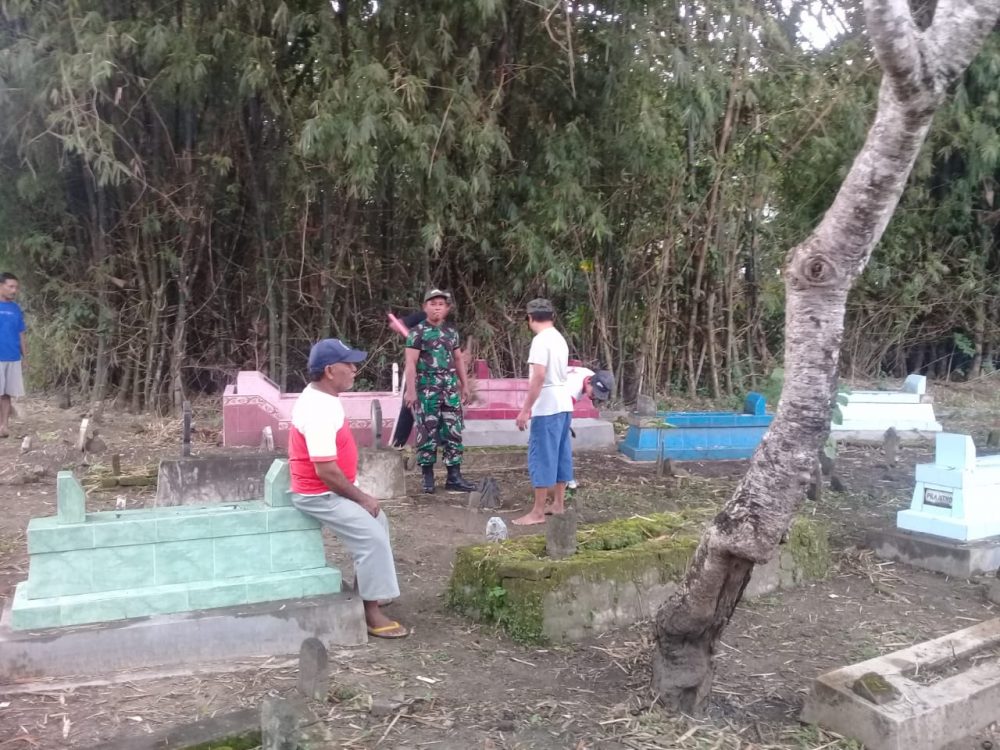 Sinergitas Babinsa Koramil  Nganjuk Bersama Masyarakat
