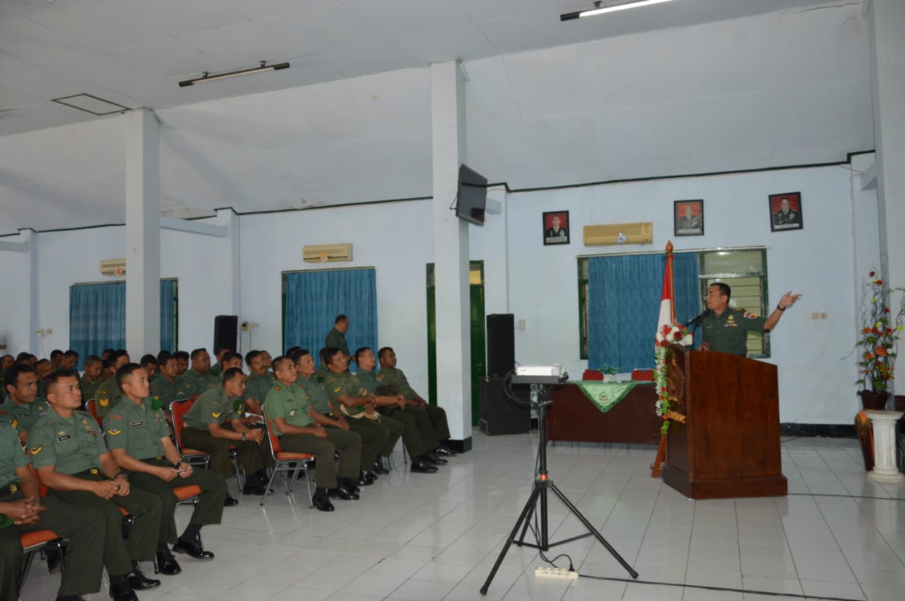 Kodim Ponorogo Gelar Pembinaan Kesiapan Aparat Kewilayahan Dan Kemampuan Teritorial