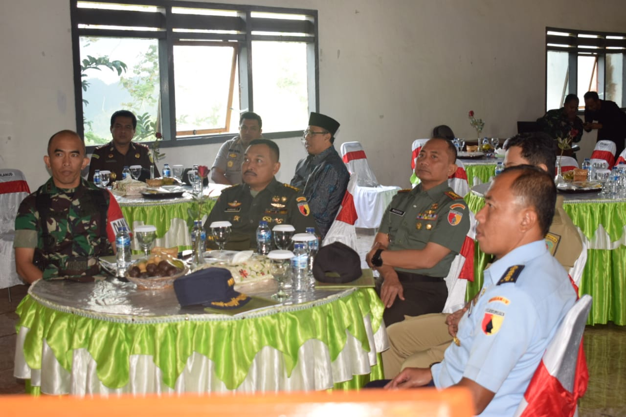 Danrem 081/DSJ Terima Paparan Kesiapan TMMD Ke-105