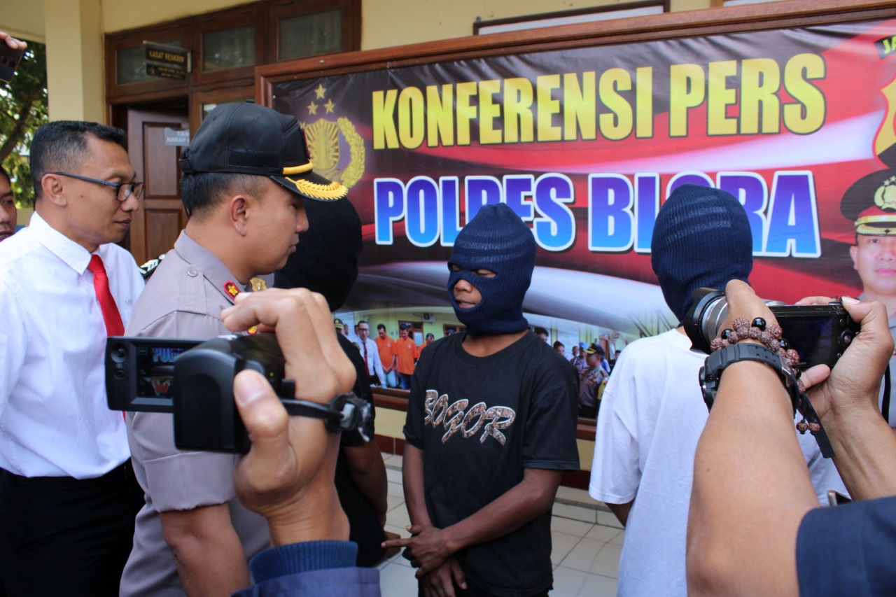 Resmi Polres Blora Pressliris Penemuan Mayat Dalam Karung
