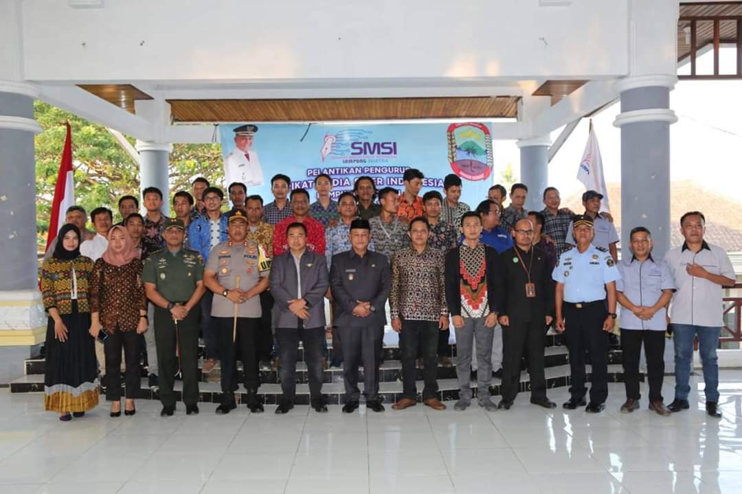 Ketua Jusi Ucapkan Selamat Untuk Pengurus SMSI Lampung Selatan