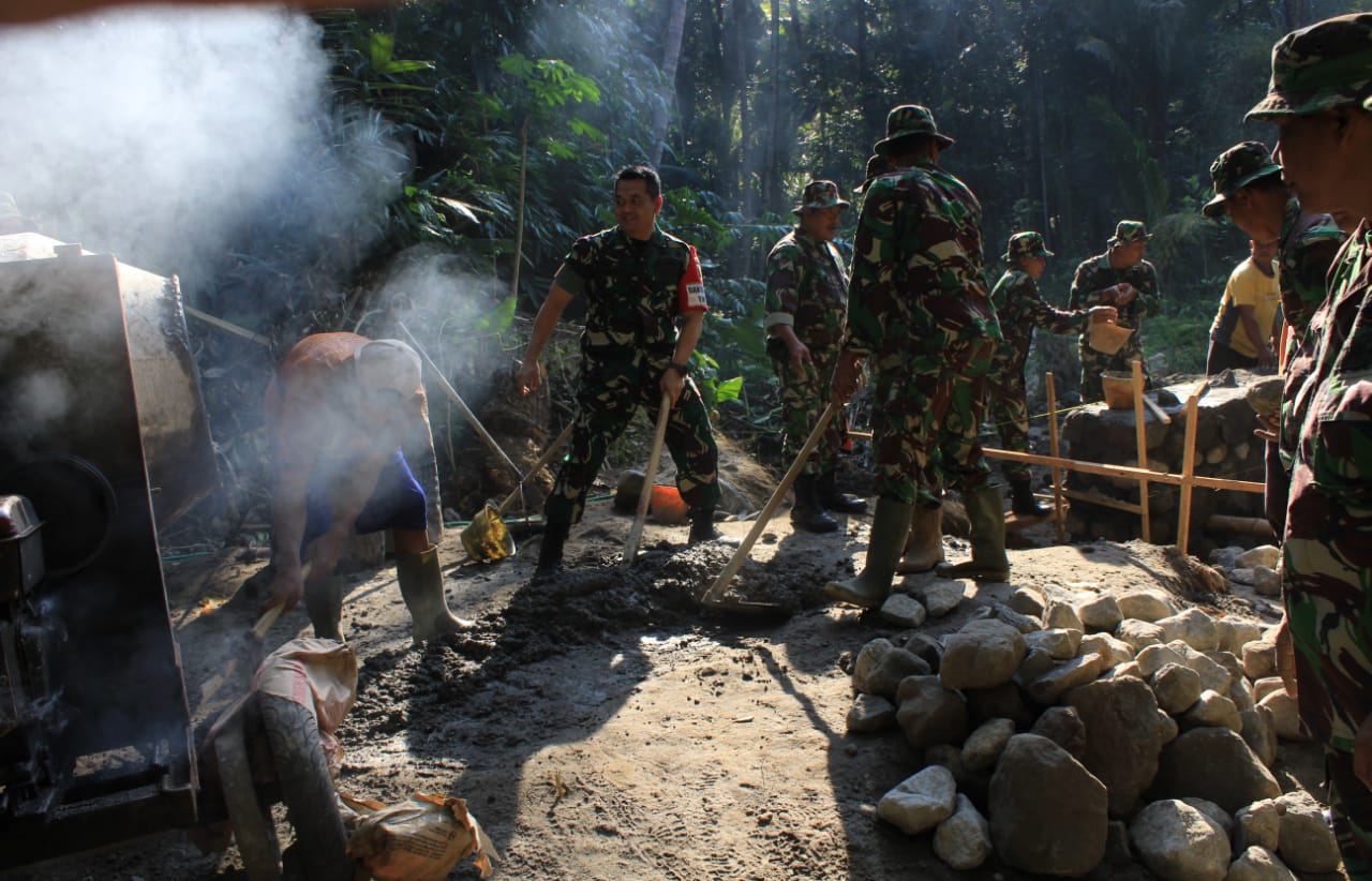 Dandim Blitar, Sasaran Harus Selesai Tepat Waktu Yang Ditentukan