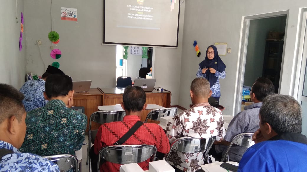 Puskesmas Baturraden 2 Ingatkan KP-SPAMS Penuhi Standar Mutu Air