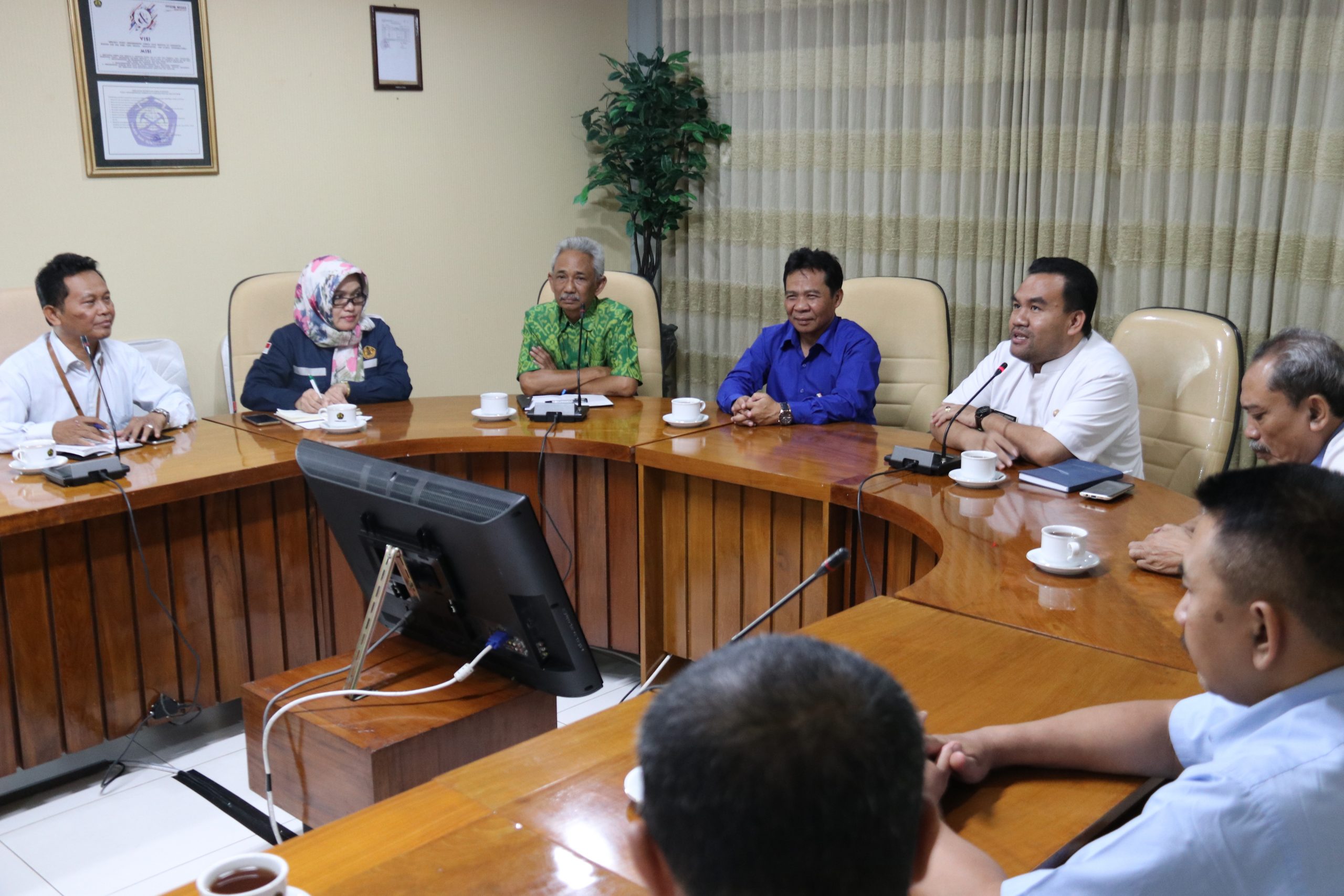 Wakil Bupati Bersama Kepala Ppsdm Migas Gelar Diskusi Pembangunan