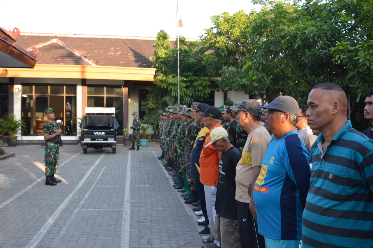 Wujudkan Ponorogo Kota Sehat, Kodim Ponorogo Karya Bhakti Bersama Warga