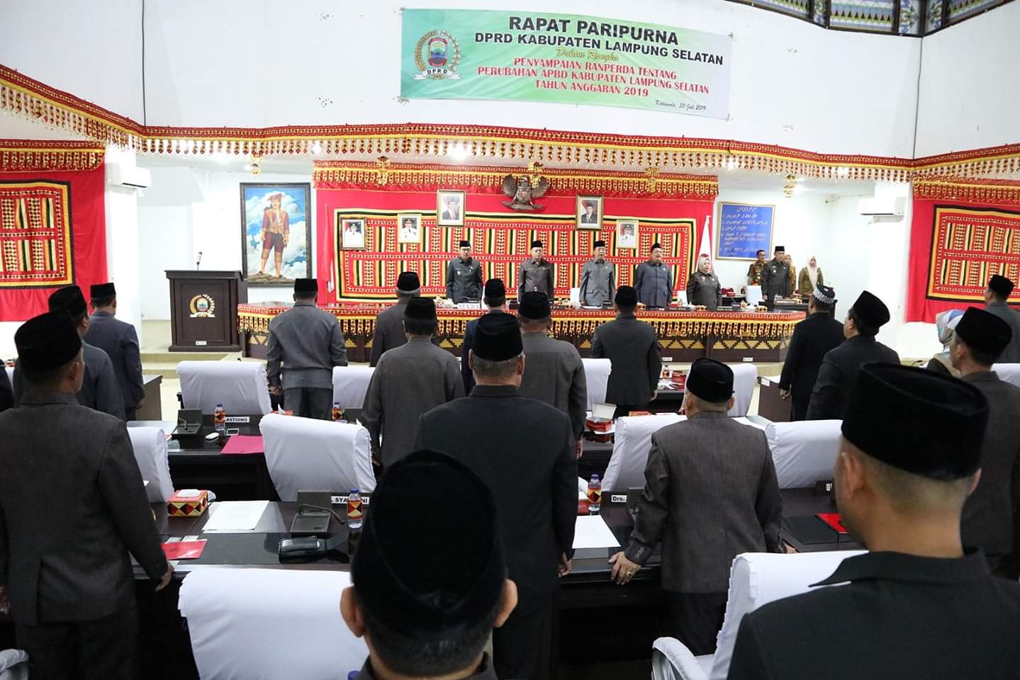 DPRD Lamsel Gelar Sidang Paripurna Penyampaian Ranperda Perubahan