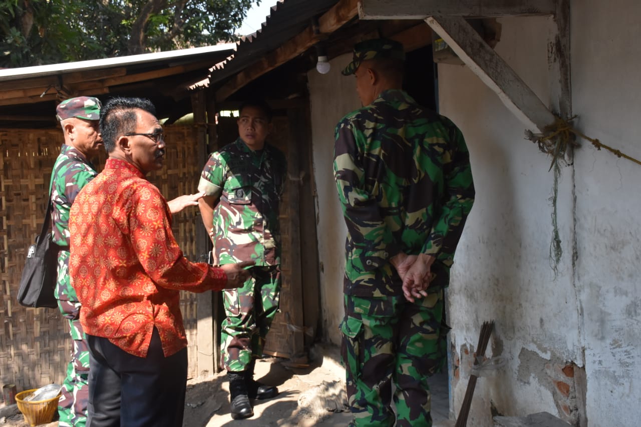 Di Dampingi Pasiter, Dandim 0803/Madiun Tinjau Langsung Sasaran TMMD Imbangan 2019