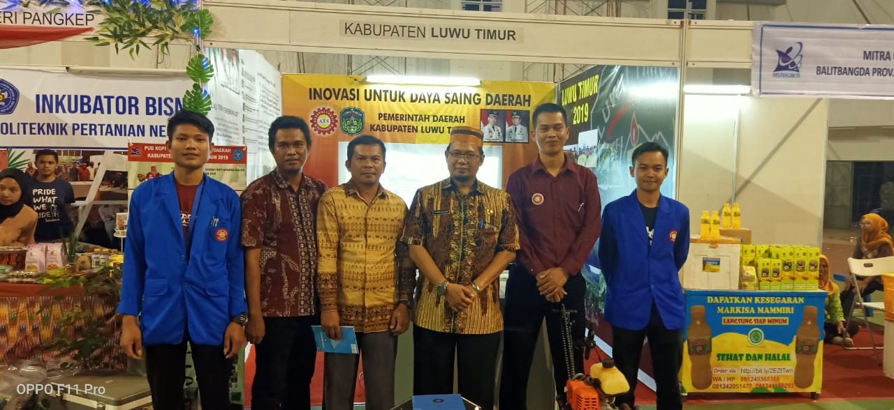Luwu Timur Pamerkan Produk Inovasi Mahasiswa ATS Di Pekan Inovasi Daerah