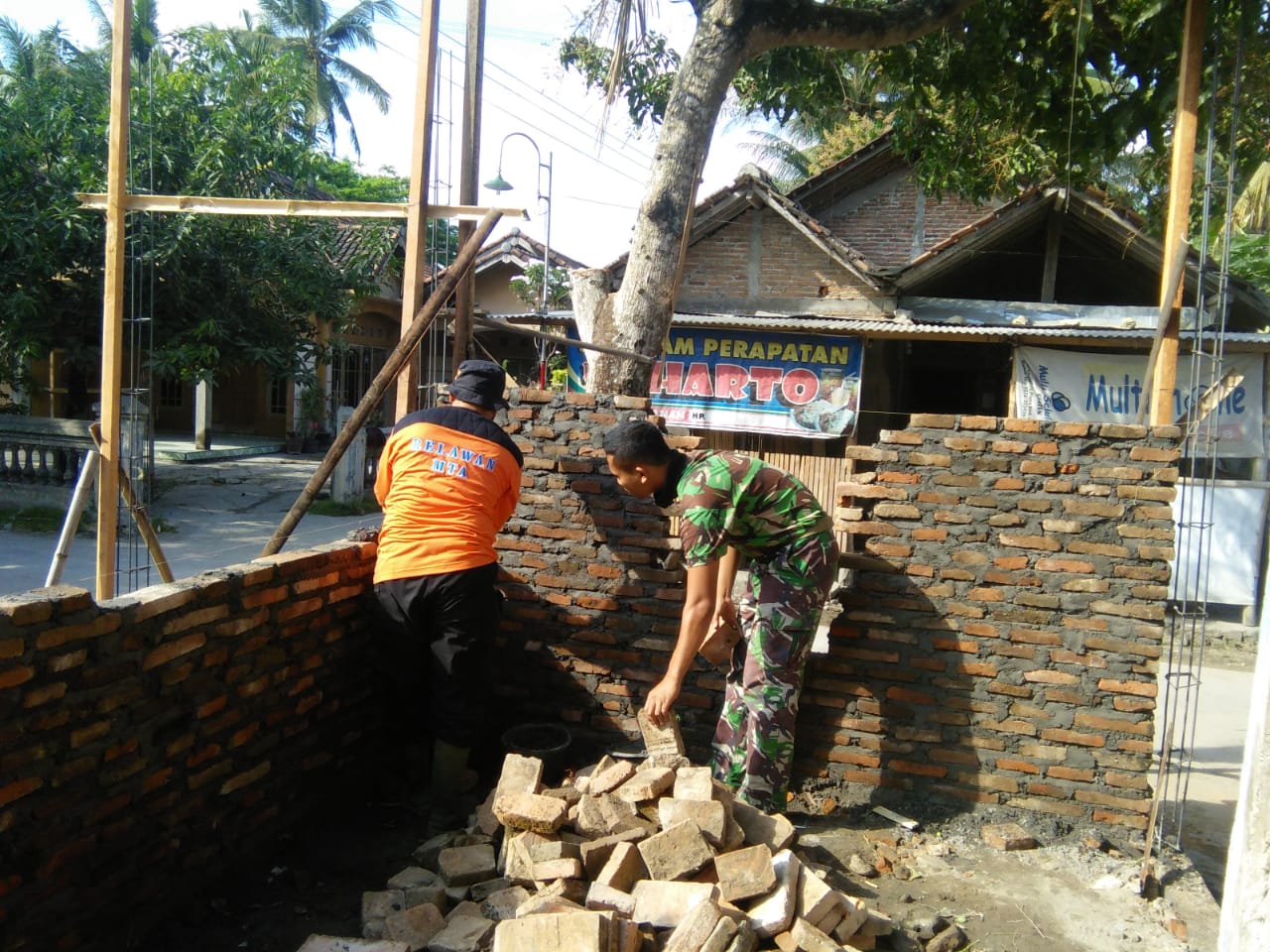 Satgas MTA Siap Membantu TMMD Kodim Klaten Hingga Selesai