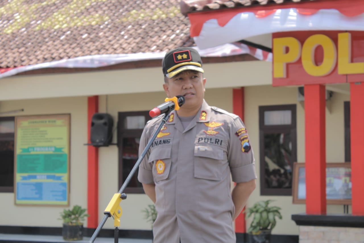 Pilkades Serentak Tahun 2019 Berjalan Damai, Kapolres Blora Ucapkan Terima Kasih Kepada Anggota