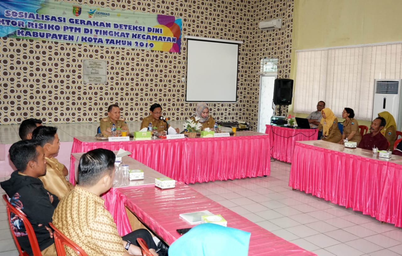 Melalui Dinas Kesehatan Pemkab Lampung Selatan  Gelar Sosialisasi