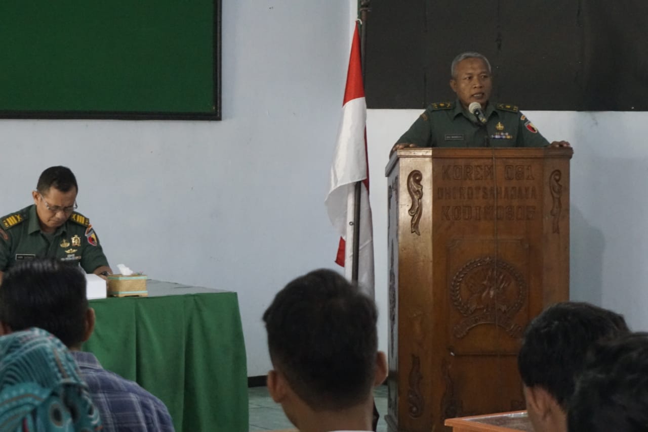 Kasdim Ngawi Pimpin Technical Meeting Lomba Tari Remo Dan Fotografi Tingkat Kodim