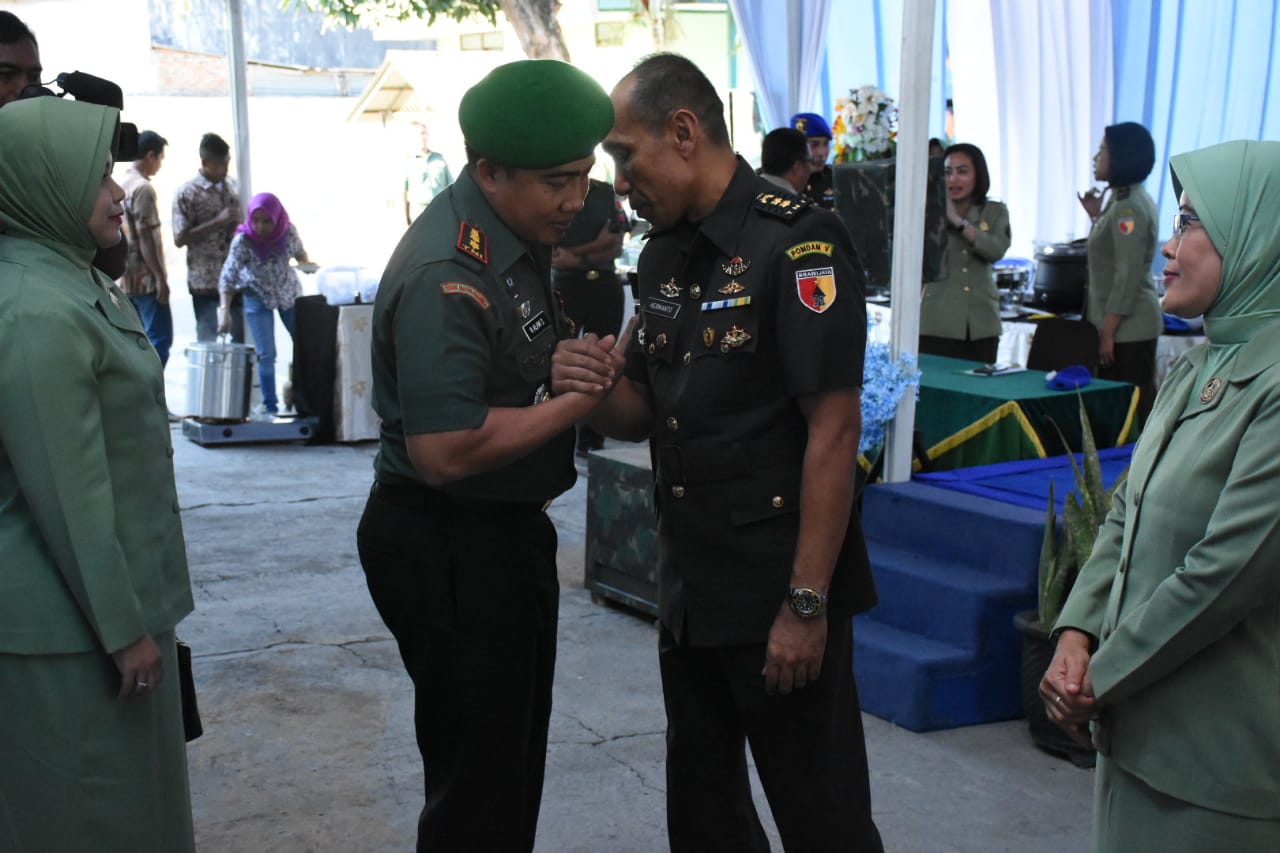 Dandim 0803/Madiun : Sertijab Esensi Upaya Pembinaan Personel Dan Pembinaan Satuan