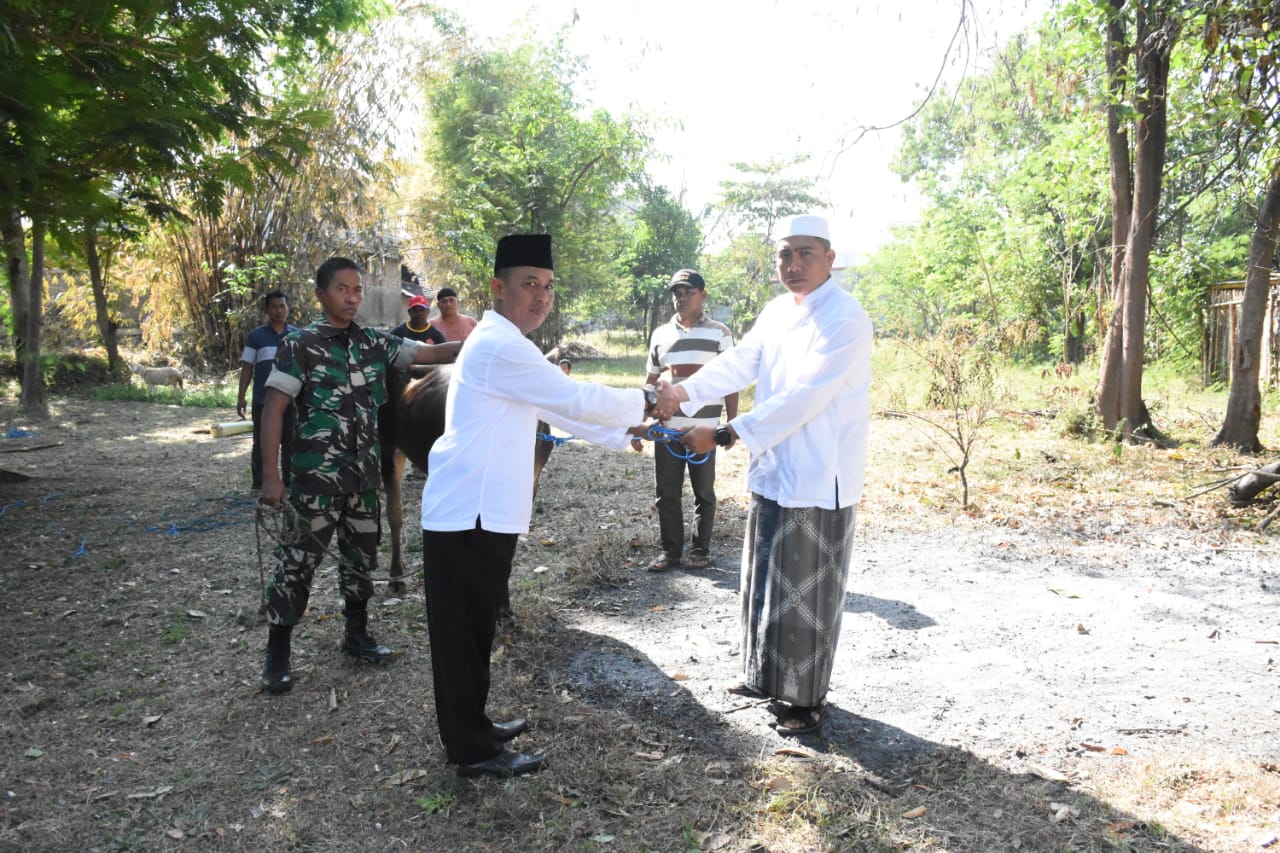 Dandim Madiun : Berkurban Cara Mendekatkan Kita Kepada Allah SWT