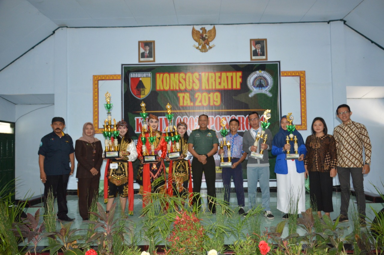 Komsos Kreatif, Kodim Ponorogo Gelar Lomba Fotografi Dan Tari Remo