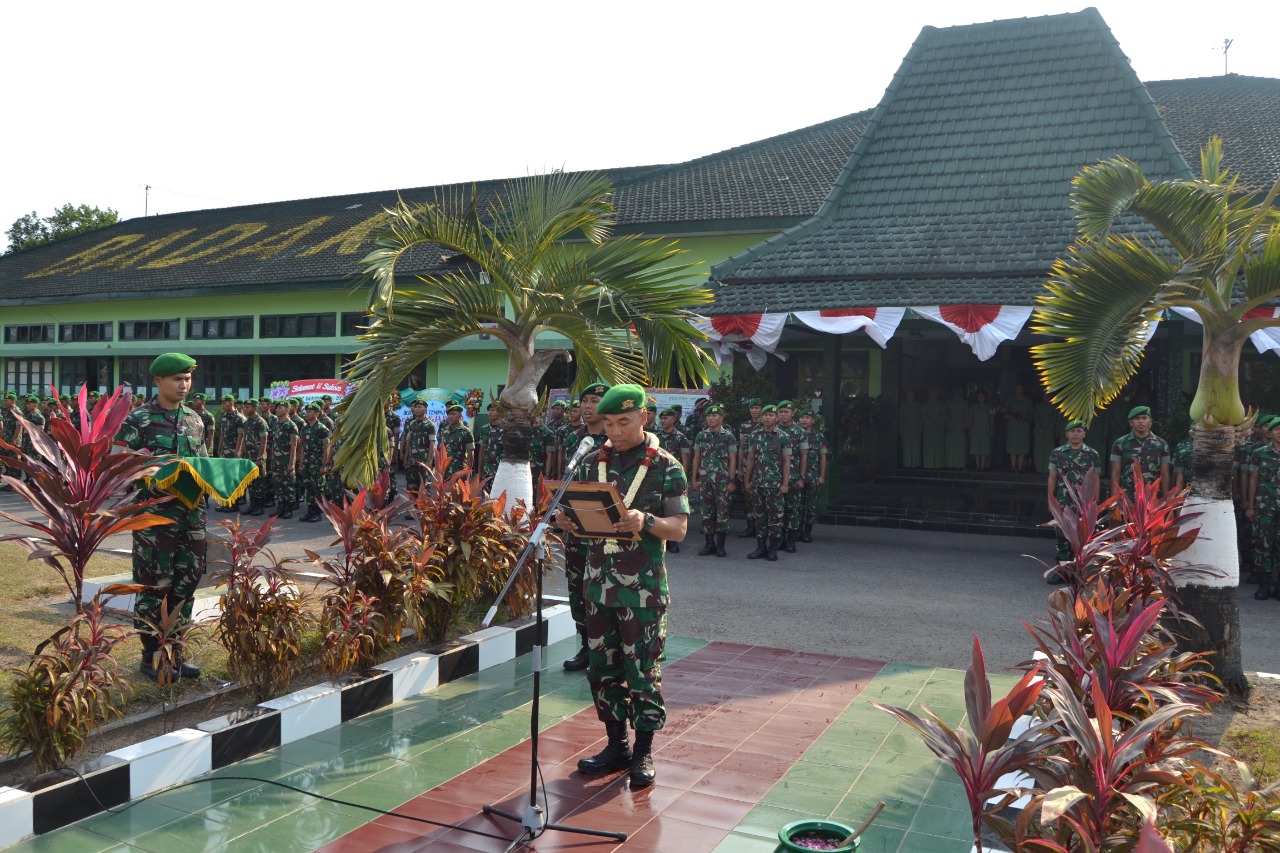 Letkol Inf Georgius Luky Ariesta, S.I.P. M.Si Menjadi Warga Yonif 511/DY