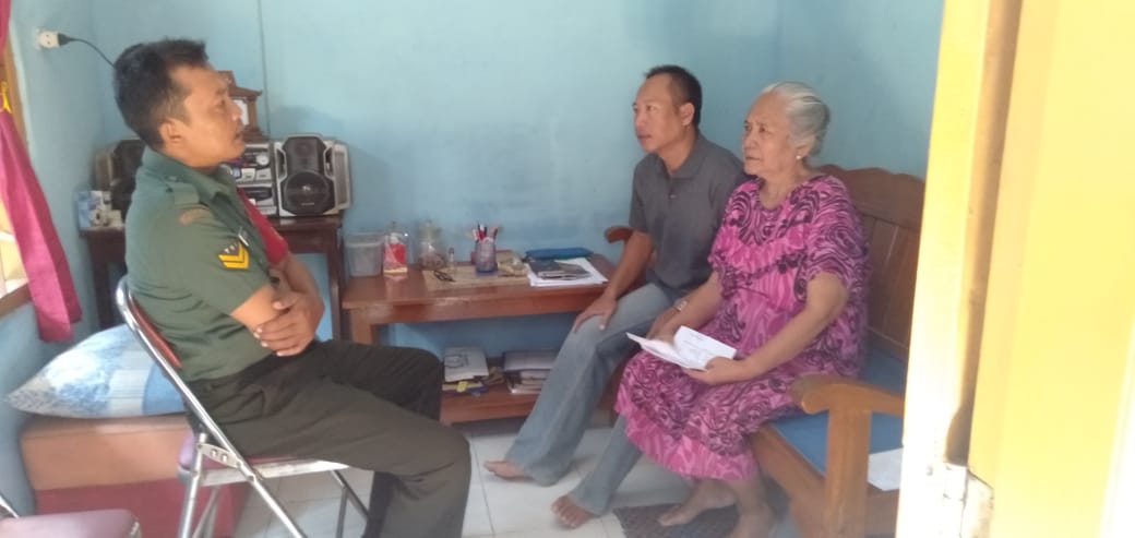 Bukti Nyata Kedekatan Babinsa Dengan Janda Veteran