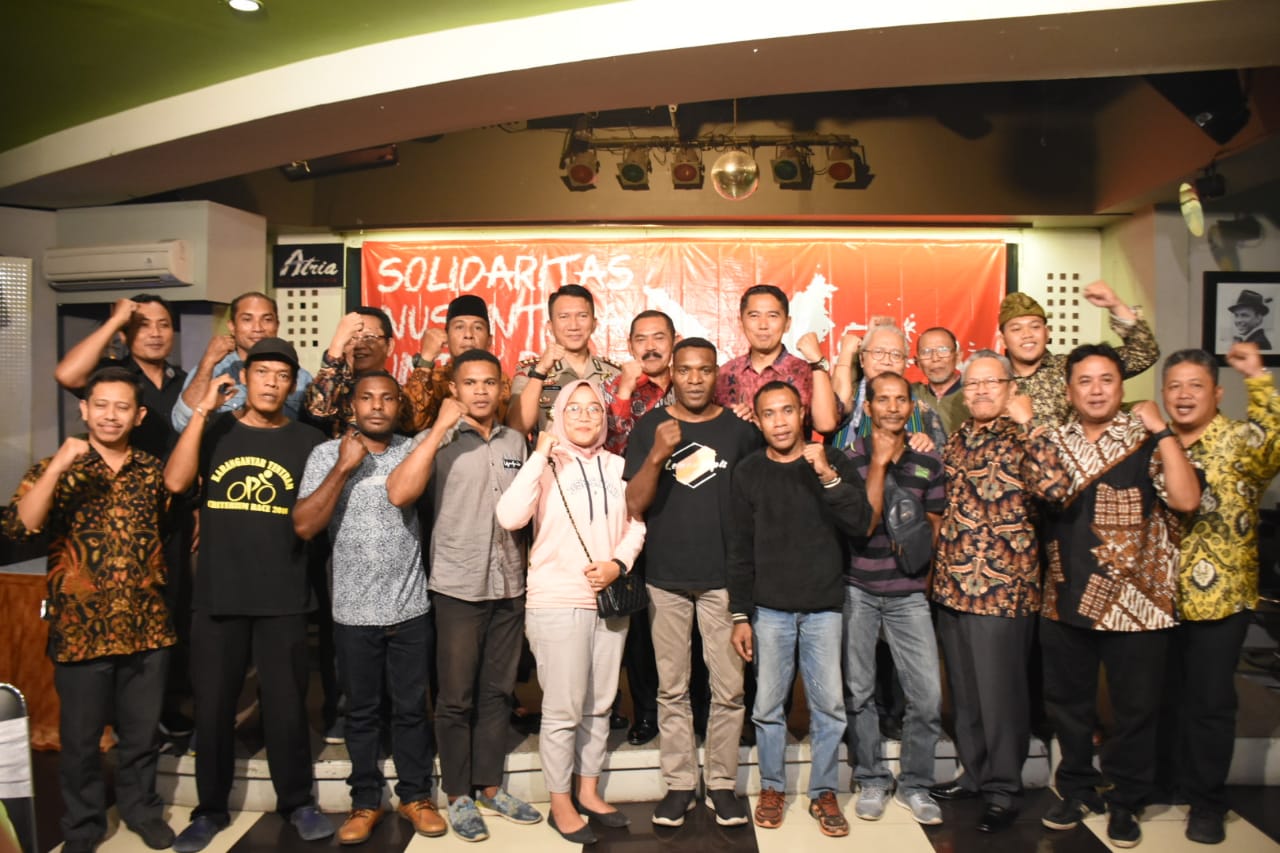 Dandim 0735/Surakarta Bersama Muspida Ikuti Deklarasi Merajut Kebhinekaan Memperkokoh NKRI