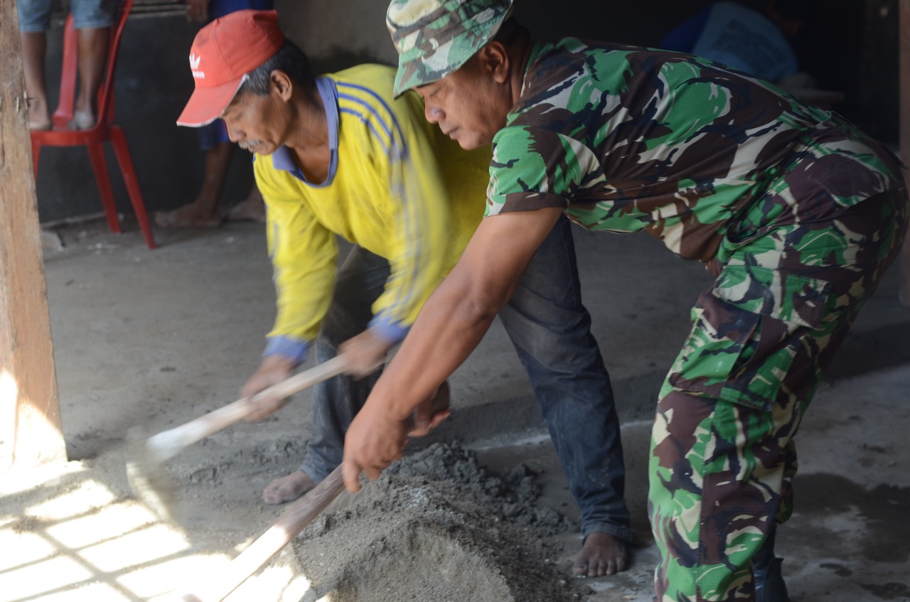 TMMD Imbangan Kodim Madiun, Program RTLH Capai 75 Persen