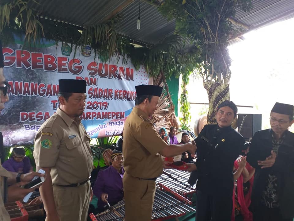 Bupati Banyumas Tetapkan Banjarpanepen Menjadi Desa Kerukunan
