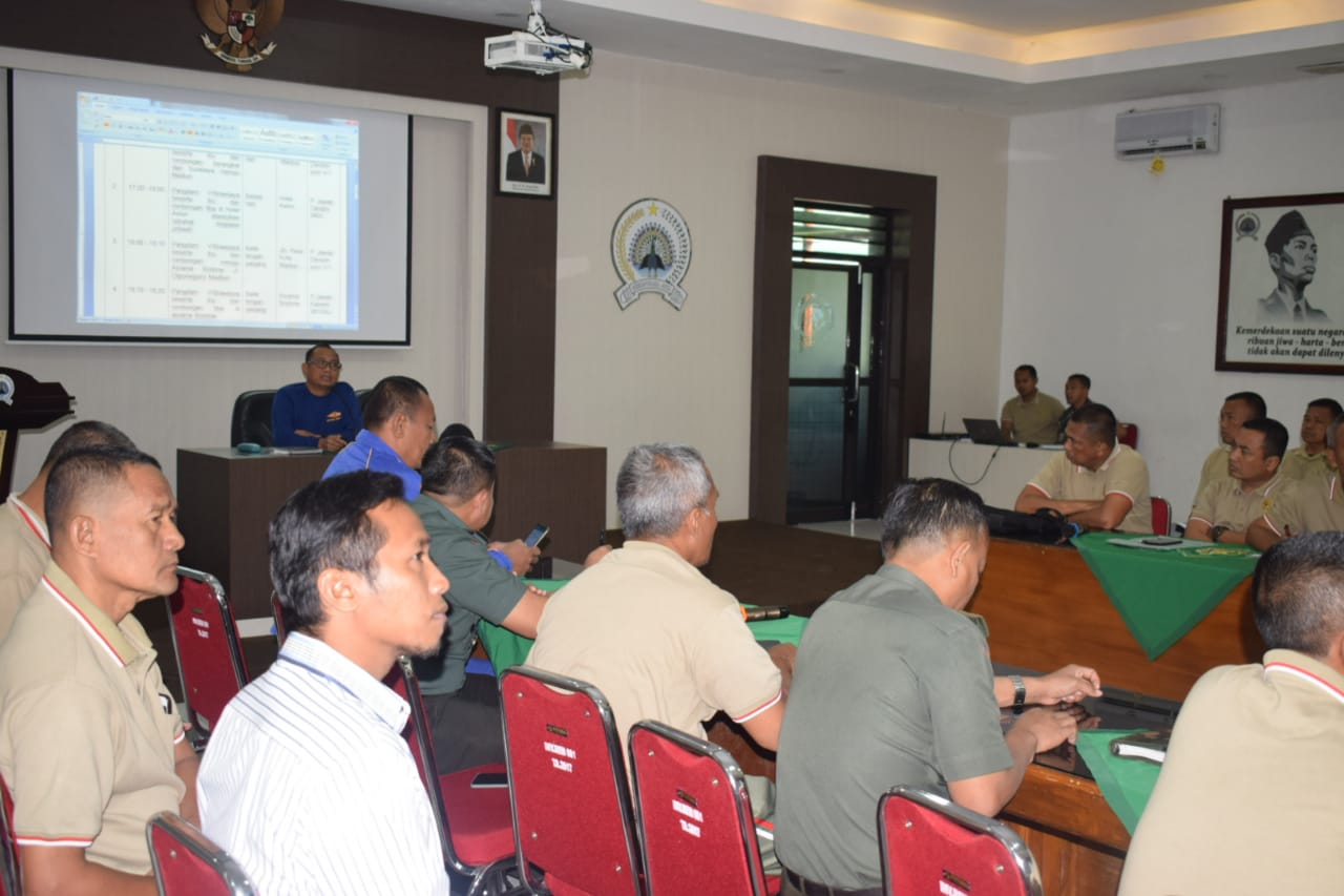 Siap Terima Kunker Pangdam, Danrem 081/DSj Cek Kesiapan Akhir
