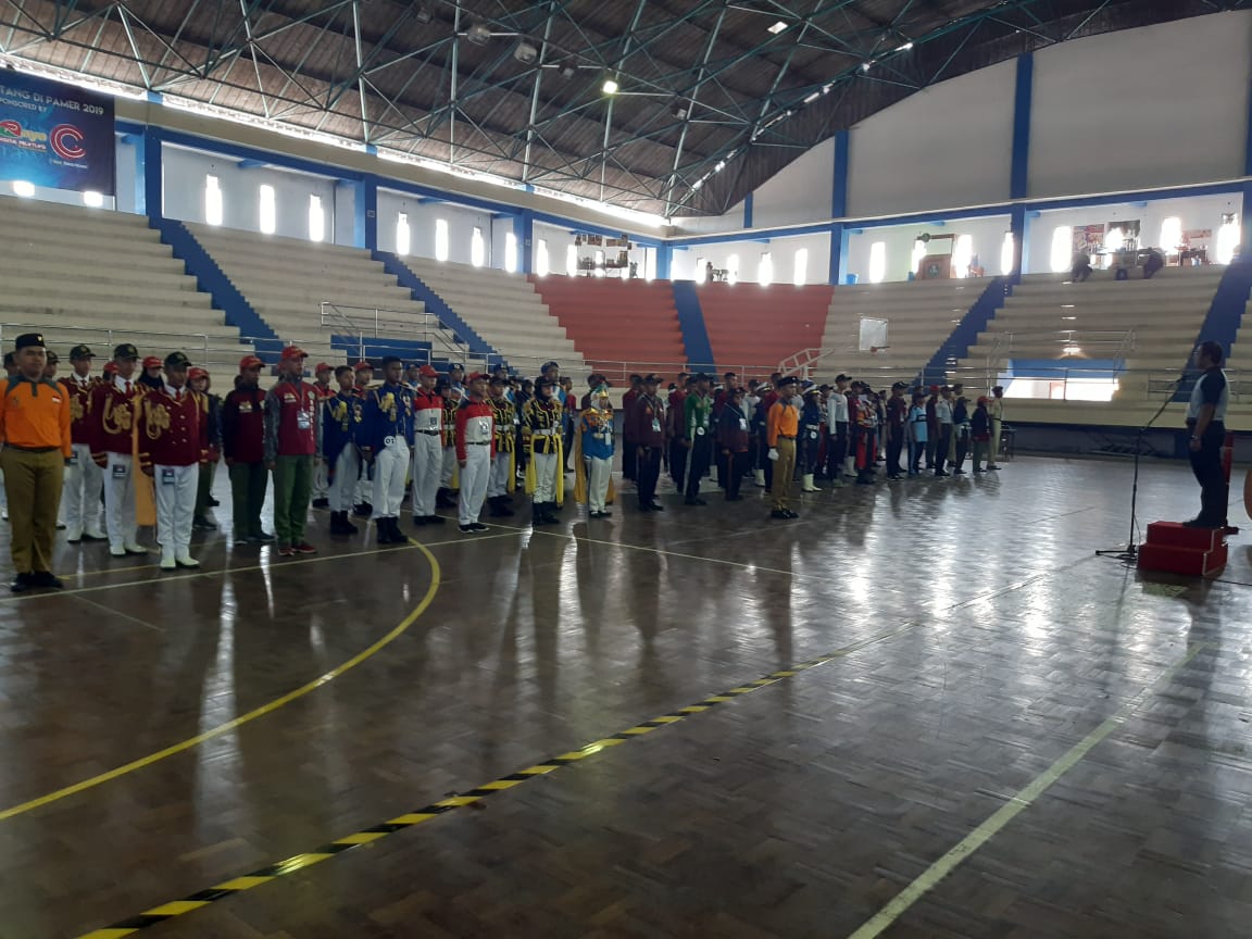 Danramil 0803/15 Kartoharjo Hadir Dalam Pembukaan PBB Kreasi Tingkat SMP, SMA Kota Madiun