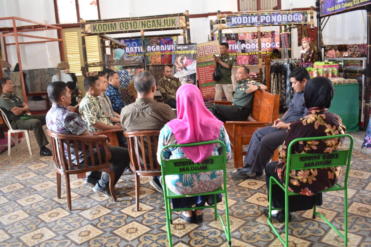 Danrem 081/DSJ : Galeri Batik Mataraman Untuk Membantu Masyarakat
