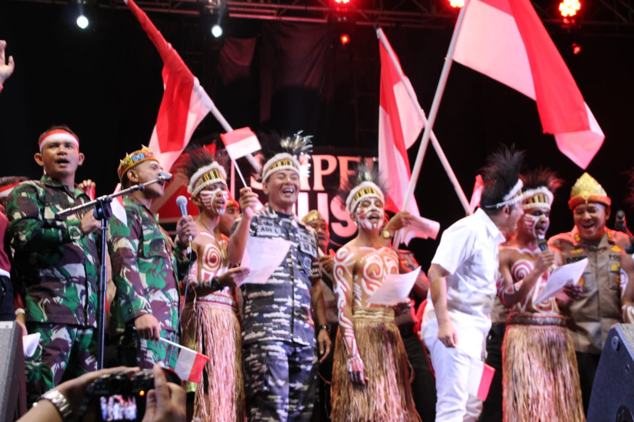 Hadiri Pagelaran Seni Budaya Nusantara, Kasdim Cilacap Serukan Persatuan dan Kesatuan Bangsa
