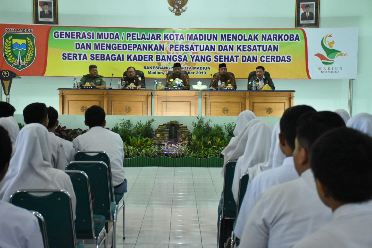 Pabung Kodim 0803/Madiun Hadiri Pembinaan Generasi Muda Dalam Memperkokoh NKRI