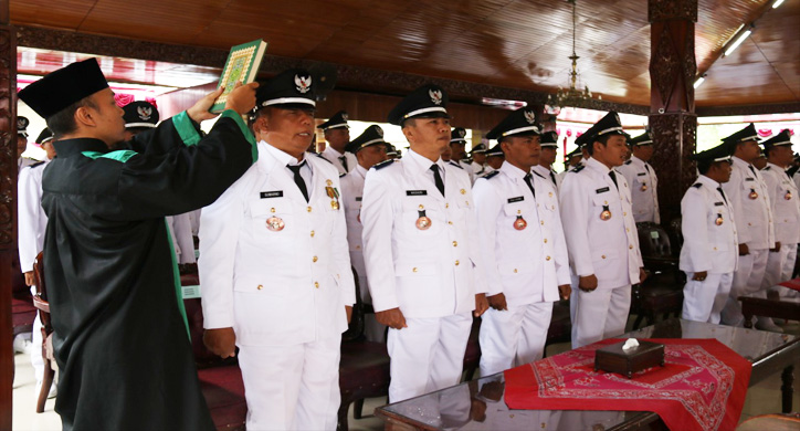 Daftar 125 Kades Hasil Pilkades Kabupaten Blora