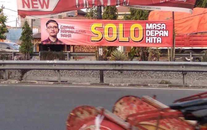 Spanduk Bermunculan, Gibran Pilwakot 2020?