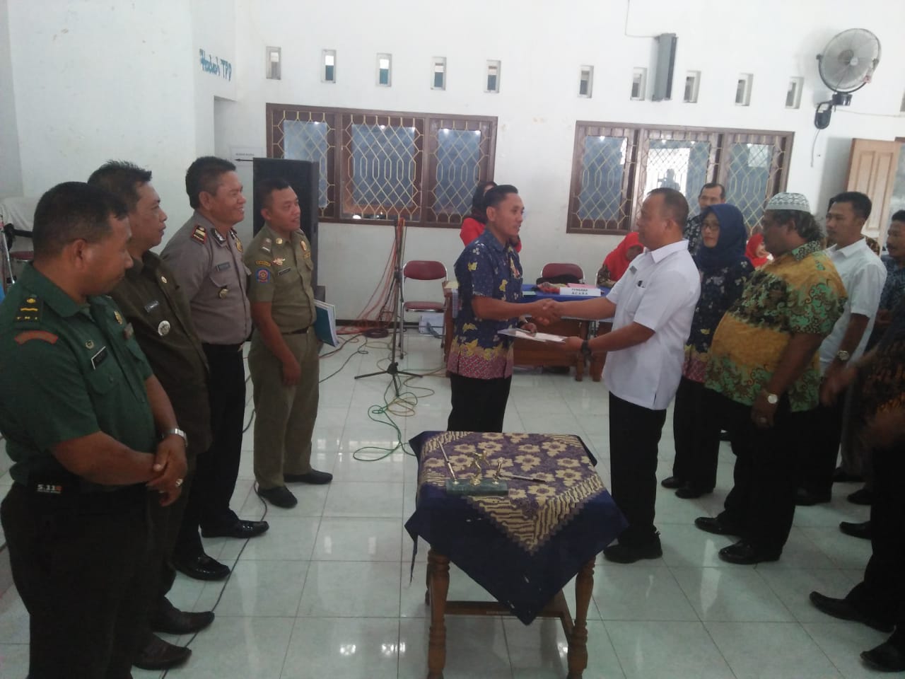 Serah terima jabatan kepala desa kecamatan banjarejo