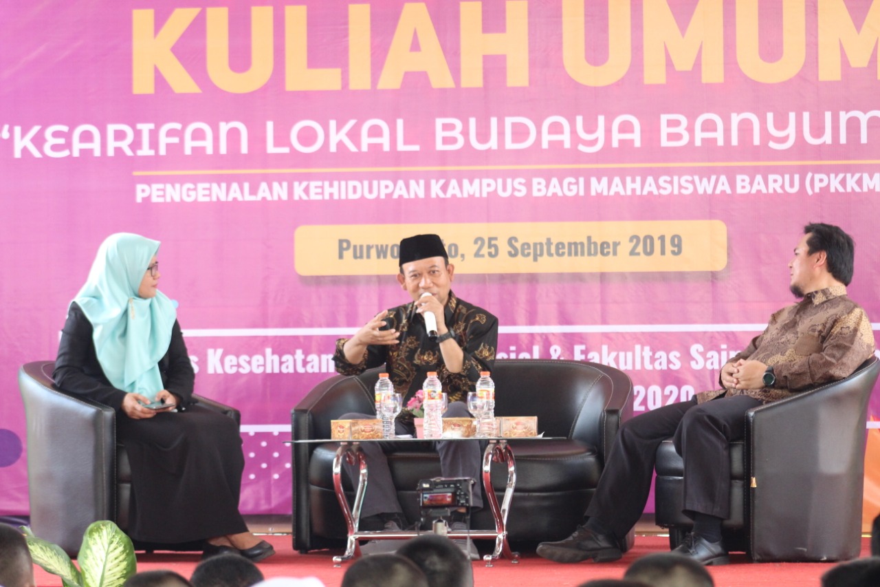 Bupati Kenalkan Budaya Banyumas Kepada Mahasiswa UHB