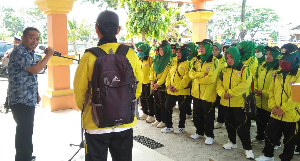 Porseni PGRI se Lutra VI: PGRI Mappedeceng Ikutkan 190 ASN dan Dilepas Camat Mappedeceng