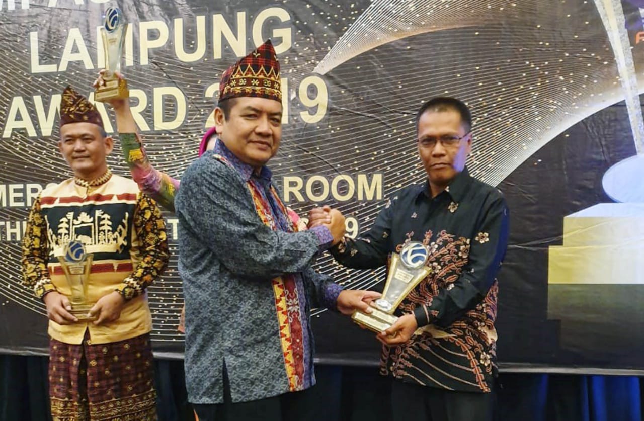Pemkab Lampung Selatan Borong Dua Penghargaan Sekaligus