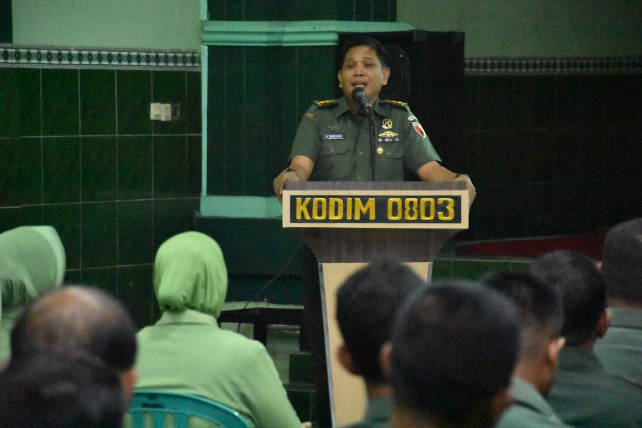 Kodim Madiun Terima Penyuluhan Hukum Dari Kumdam V Brawijaya
