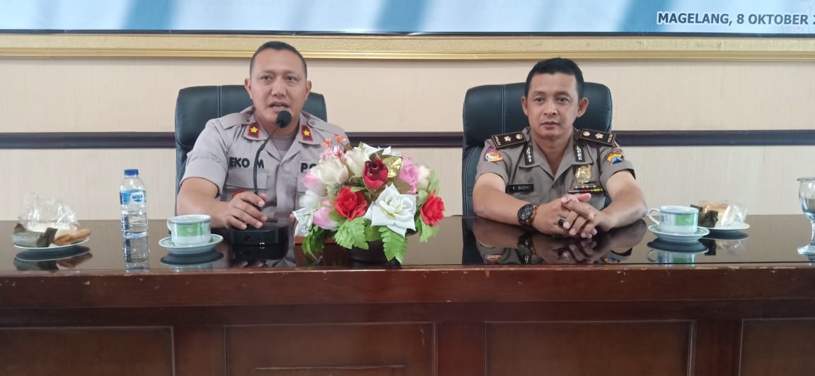 Belajar ZI – WBK, Polres Blora Studi Banding Ke Polres Magelang.