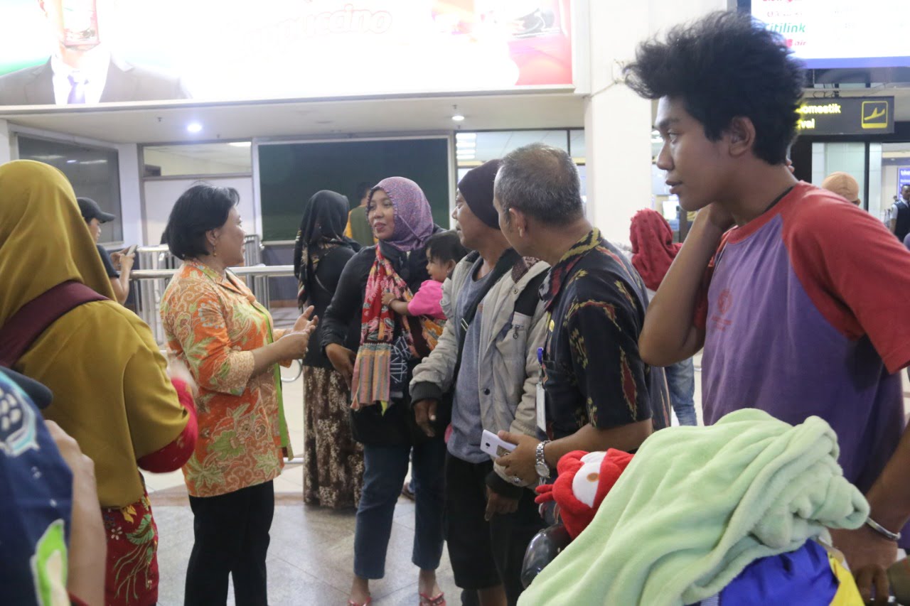 Warga Blora di Wamena Berhasil Pulang DI jemput Pemda Blora